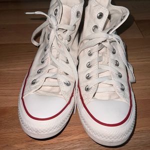 COPY - White high top converse